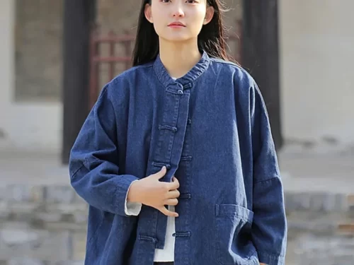 Taichi Jacket with Indigo