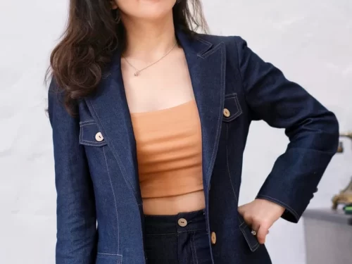 VINTAGE DENIM BLAZER