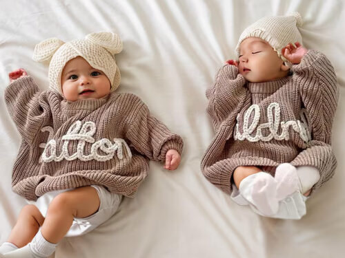 Baby Name Sweater