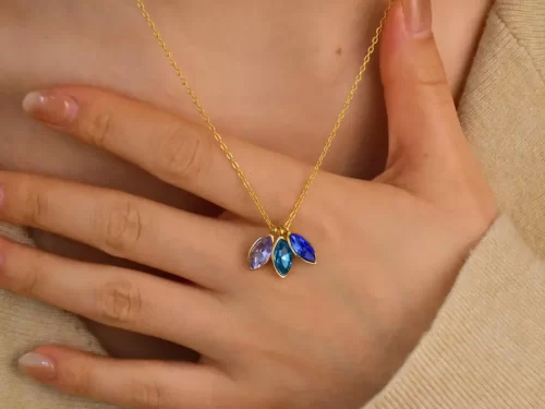 Family Birthstone Necklace