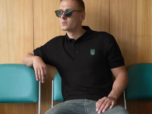 Embroidered Ukraine Polo