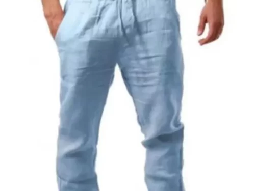 Men's Linen Pants Cotton Linen