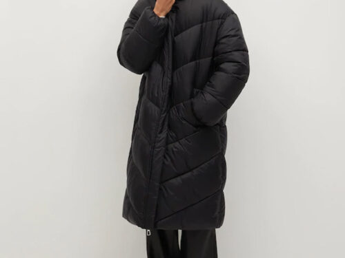 Oversize quilted coat
