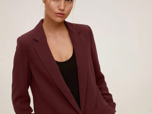 Flap pockets blazer