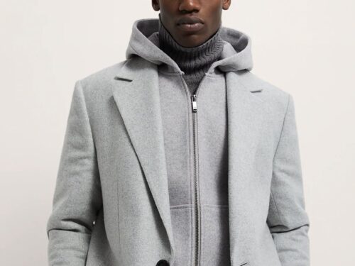Comfort Fit Wool Blend Blazer